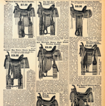 1901 Horse Saddles Reproduction Advertisement Sears Agriculture Riding D... - $19.99 1901 Horse Saddles Reproduction Advertisement Sears Agriculture Riding D... - $19.99