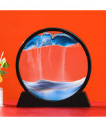 3D Sand Art Hourglass Home Office decor Floating Moving Sand Arts Flowin... - $428.73 MXN+