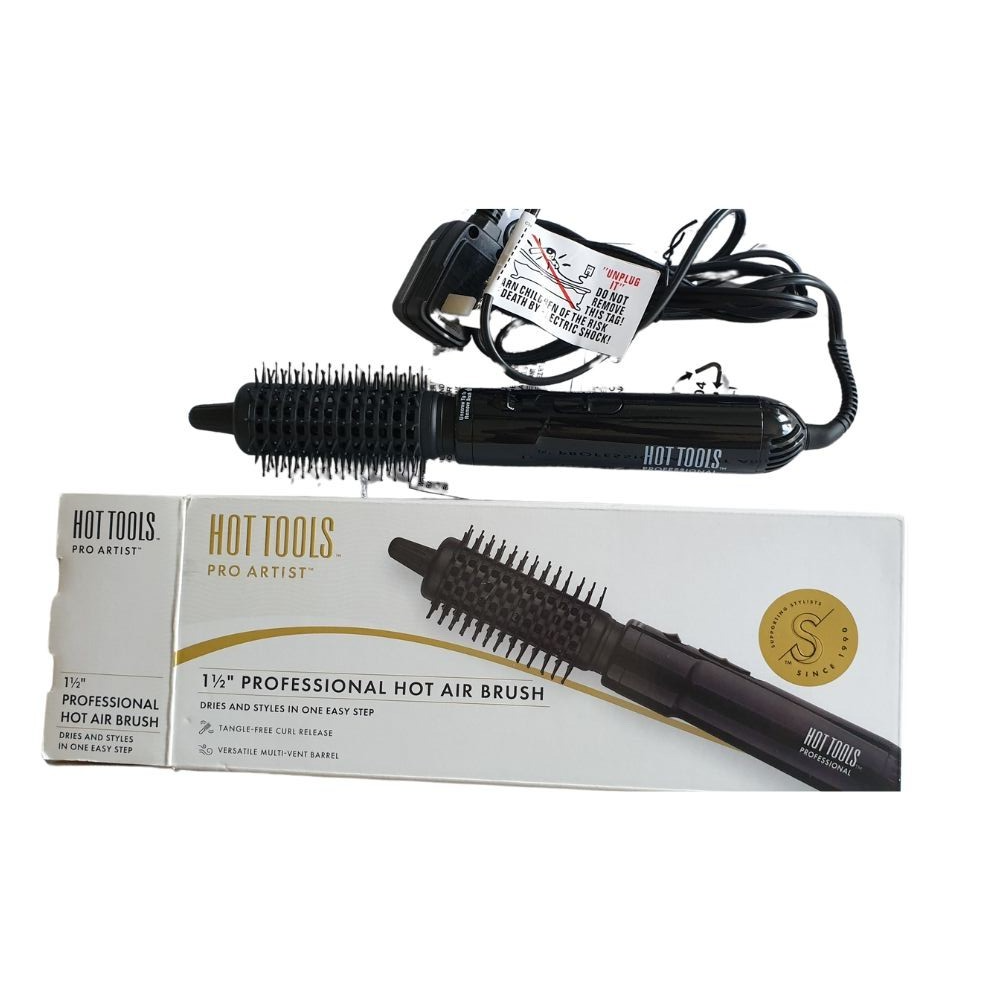 Hot Tools Pro Artist 1 1/2&quot; Professional Hot Air Styling Brush Corded El... - $15.99
