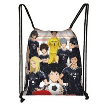 Haikyuu! print Drawstring Bag Aoba Johsai 1 Haikyuu  pattern Daypack Travel Bag  - £13.74 GBP