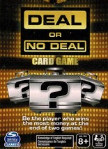 Card Game Deal Or No Deal by Spinmaster Games - $10.84