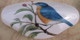 Ceramic Cabinet Drawer Pull Blue @Pretty@ Bird - $8.41