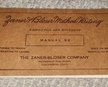 Vintage Zaner Bloser Method Writing Booklet Manual 96 - $25.99