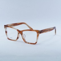 CELINE CL50023F 056 Flamed Orange Havana 55mm Eyeglasses New Authentic - £137.08 GBP