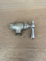 Antique Standard Chrome Brass Sink Supply Hot Water Working Shut off Valve - $35.00