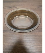 Pyrex Amber Brown Glass Small Oval Bowl 8&quot; by 6&quot; by 1.75&quot;  Made in England - £7.85 GBP