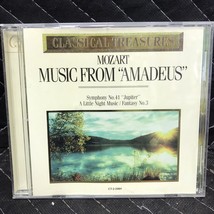 CD Mozart Music From “Amadeus” Classic Treasures - £3.95 GBP