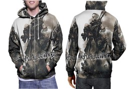 Nier Automata Game  Mens Graphic Pullover Hooded Hoodie - £27.78 GBP+