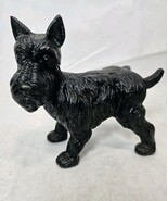 Vintage Cast Iron Scottish Terrier 8&quot; Back Leg Up Peeing Black - €18,82 EUR