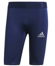 Adidas CW7347 Girls Alphaskin Team Shorts Dark Blue ( L ) - £54.48 GBP