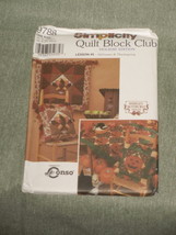 Simplicity Pattern 9788 Quilt Block Club Halloween & Thanksgiving Blocks Uncut - $6.95