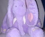 Plush Whimsical Purple Hippo 14&quot; Plush NWT - £13.98 GBP