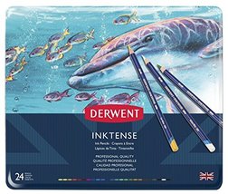 Derwent Inktense Pencils 24/Pkg, Colors may vary - £41.74 GBP