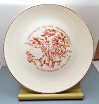 VTG Swickley Valley Bicentennial Committee Commerative Plate 1776-1976 10&quot;  PA - $18.49