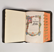 KJV Bible The Inspirational Bible with the Bible in Alphabet 1947 Thumb Indexed - £14.68 GBP