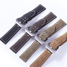 18mm 20mm 22mm 24mm Quick Fit Matte Genuine Leather Watch Band Strap - $7.90