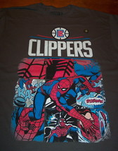 Los Angeles Clippers Nba SPIDER-MAN Marvel Comics T-Shirt Small New Spiderman - £15.82 GBP