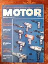 Rare MOTOR Automotive Car Magazine July 1974 - £12.91 GBP