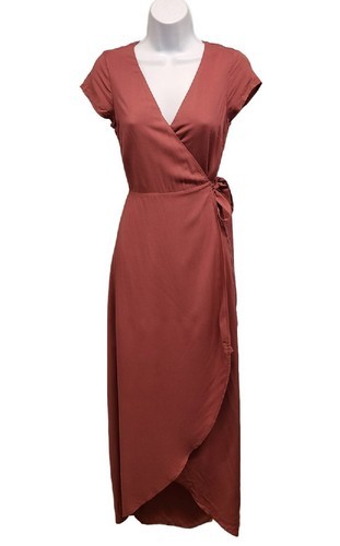 L Space Maxi Dress Womens Size XS  Goa Wrap Swim Cover Up Pool Vacation ... - £29.78 GBP