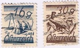 Stamps Austria 1925-27 16g &amp; 30g Used - £0.57 GBP