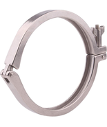 Stainless Steel Sanitary Clamp Single Pin Tri Clamps Clover (Tube OD: 6 - £59.80 GBP