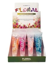 Wholesale Bulk 24 PCS Makeup Depot Floral Lip Gloss Fruity Lip Moisturizer SET - £15.77 GBP