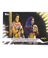 The Golden Role Models #29 - WWE Topps 2021 Wrestling Trading Card - £0.77 GBP