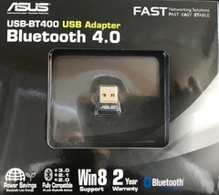 Asus - USB-BT400 - Wireless Network USB 2.0 Bluetooth Adapter - $39.99