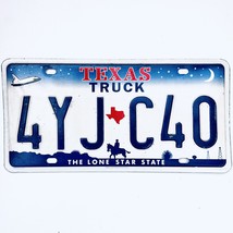  United States Texas Shuttle Truck License Plate 4YJ C40 - $11.87