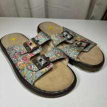 RARE SALES SAMPLE Dr. Martens Y2K Adalia Blue Meadow Sandals Womens Sz U... - $125.00