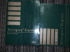 1993 Ford Tempo &amp; Mercury Topaz Repair Service Shop Manual Set FACTORY W EVTM - $8.95