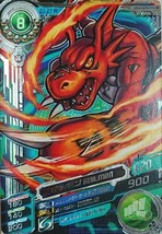 Bandai Digimon Fusion Xros Wars Data Carddass V1 Rare Card Guilmon - £27.53 GBP