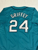 Ken Griffey Jr. Signed Seattle Mariners Baseball Jersey COA - £208.38 GBP