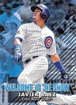 2022 Topps Welcome To The Show #WTTS19 Javier Baez Chicago Cubs ⚾ - £0.70 GBP