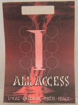 MADONNA - DROWNED WORLD TOUR ORIGINAL CONCERT TOUR CLOTH BACKSTAGE PASS - £8.01 GBP