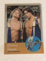 Paul London Brian Kendrick WWE Heritage Chrome Topps Trading Card 2007 #22 - £1.51 GBP