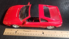 MAISTO 1990FERRARI 348 TS TARGA ROSSO CORSA 1:18 DIECAST RED SPECIAL EDI... - $17.62