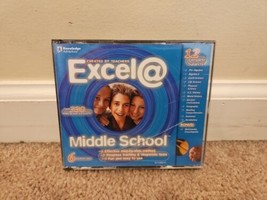 Excel @ Middle School (6 Disc CD-Rom PC Set, 2000, Knowledge Adventure) - $9.99