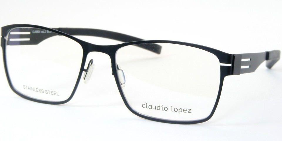 Claudio Lopez CLA5604 col. 2 MATT BLACK EYEGLASSES GLASSES FRAME 55-17-1... - $66.73