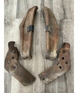 1964 Chevy Impala BelAir Biscayne Rear Back Bumper Mounting Brackets Bra... - €96,18 EUR