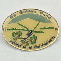 Golden Pond New Hampshire Lions Club Pin Vintage - £8.74 GBP