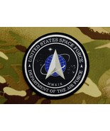 United States Space Force Woven Patch Department Of Defense Hook &amp; Loop ... - $9.50