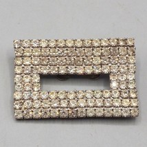 Vintage Rhinestone Scarf Clasp 1950&#39;s - £11.68 GBP