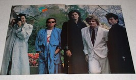 Duran Duran BOP Magazine Centerfold Photo Vintage 1985 Menudo Kids Incor... - £23.97 GBP
