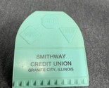 Vintage Granite City, Illinois Advertising Smithway Credit Union Paper Clip - £13.99 GBP