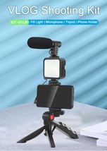 Latest Upgrade Smartphone Vlogging Video Kit For Youtube Filmmaker With - £31.66 GBP