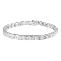3/8CT TW Diamond Tennis Bracelet in Sterling Silver by Fifth and Fine - £84.62 GBP