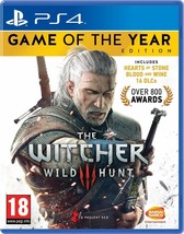 The Witcher 3 III Wild Hunt GOTY Game of the Year Edition PS4 Complete - $39.99