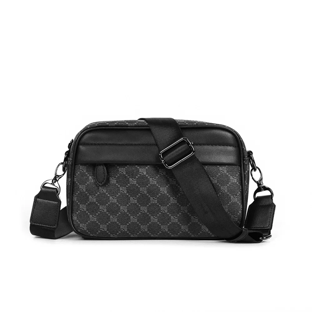Luxury Designer Bag Men Messenger Bag for Men Leather Shoulder Bag Men Brand Men - £34.41 GBP