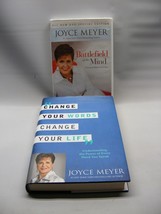 Joyce Meyer Book DVD Lot Battlefield Of The Mind Change Your Words Change Your - £14.73 GBP